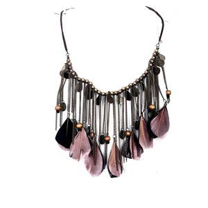 CHIEF PENNIE Feather Fashion Necklace
